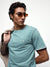 Men's Solid Round Neck Half Sleeves Relaxed Fit T-shirt