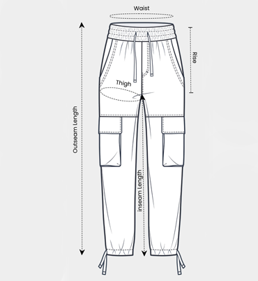 Men's Denim Blue Cargo Joggers Smart Casual Look For Season Essential
