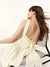 Bow Tie-up Backless Mini Dress