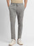 Men's Grey Smart Slim Fit Cargo Trouser