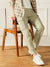 Men's Khaki Relaxed Fit Cargo Jeans
