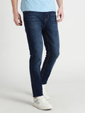 Dennis Lingo Men's Slim Tapered Fit Light Fade Stretchable Jeans