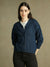 DL Woman V- Neck Solid Cardigan Sweater