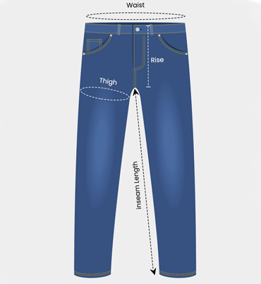 Dennis Lingo Men's Slim Fit Light Blue Denim Jeans Waistband With Belt Loops Has A Button Rivet And Zip Closure