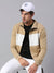 Mens Long-Sleeve Sweatshirt - Lightweight Casual Winterwear (Khaki)