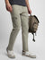 Men's Green Slim Fit Cargos Trousers