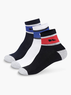 Men's Pack of 3 Ankle Length Socks