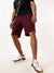 Men's Solid Relaxed Fit Athleisure Shorts