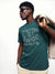 Men's Printed Round Neck Half Sleeves Relaxed Fit T-shirt