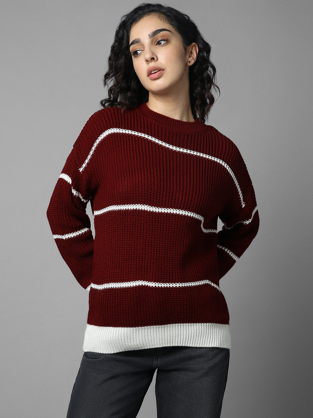 Striped Pullover Sweater - High Star x Dennis Lingo