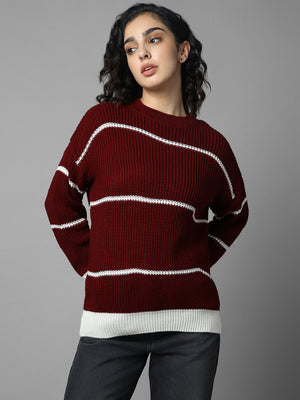 Striped Pullover Sweater - High Star x Dennis Lingo