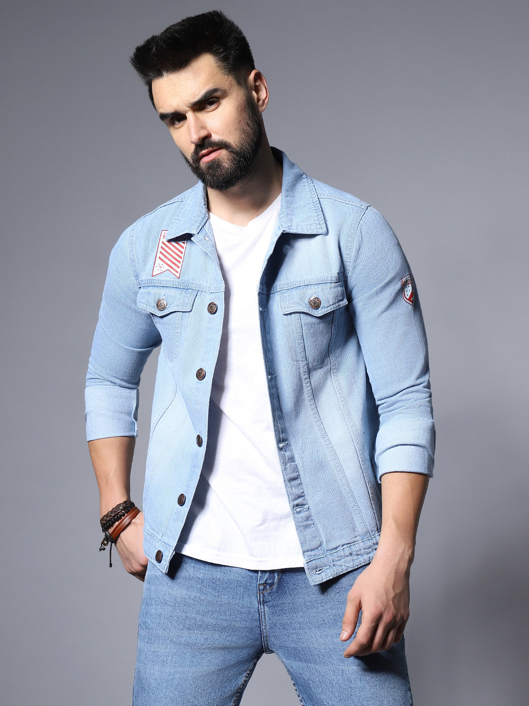 Men's Blue Denim Jacket - High Star x Dennis Lingo