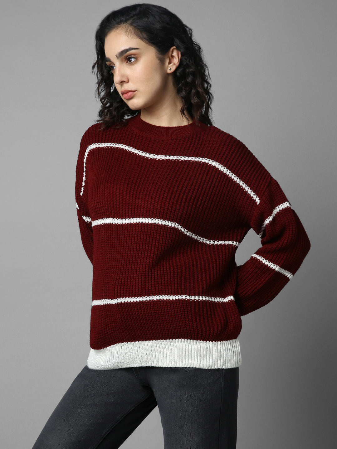 Striped Pullover Sweater - High Star x Dennis Lingo