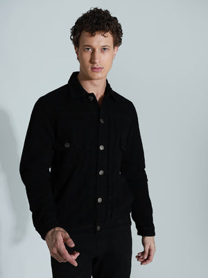 Men's Spread Collar Long Sleeves Cotton Denim Jacket - High Star x Dennis Lingo