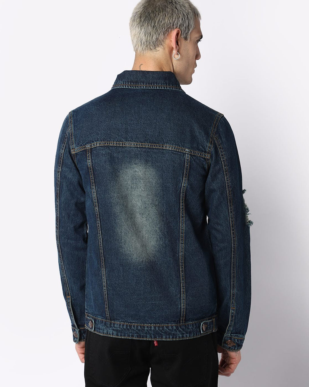 Men's Blue Denim Jacket - High Star x Dennis Lingo
