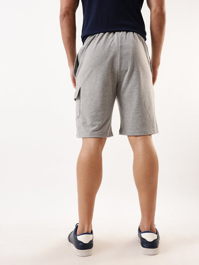 Men's Solid Relaxed Fit Lounge Shorts