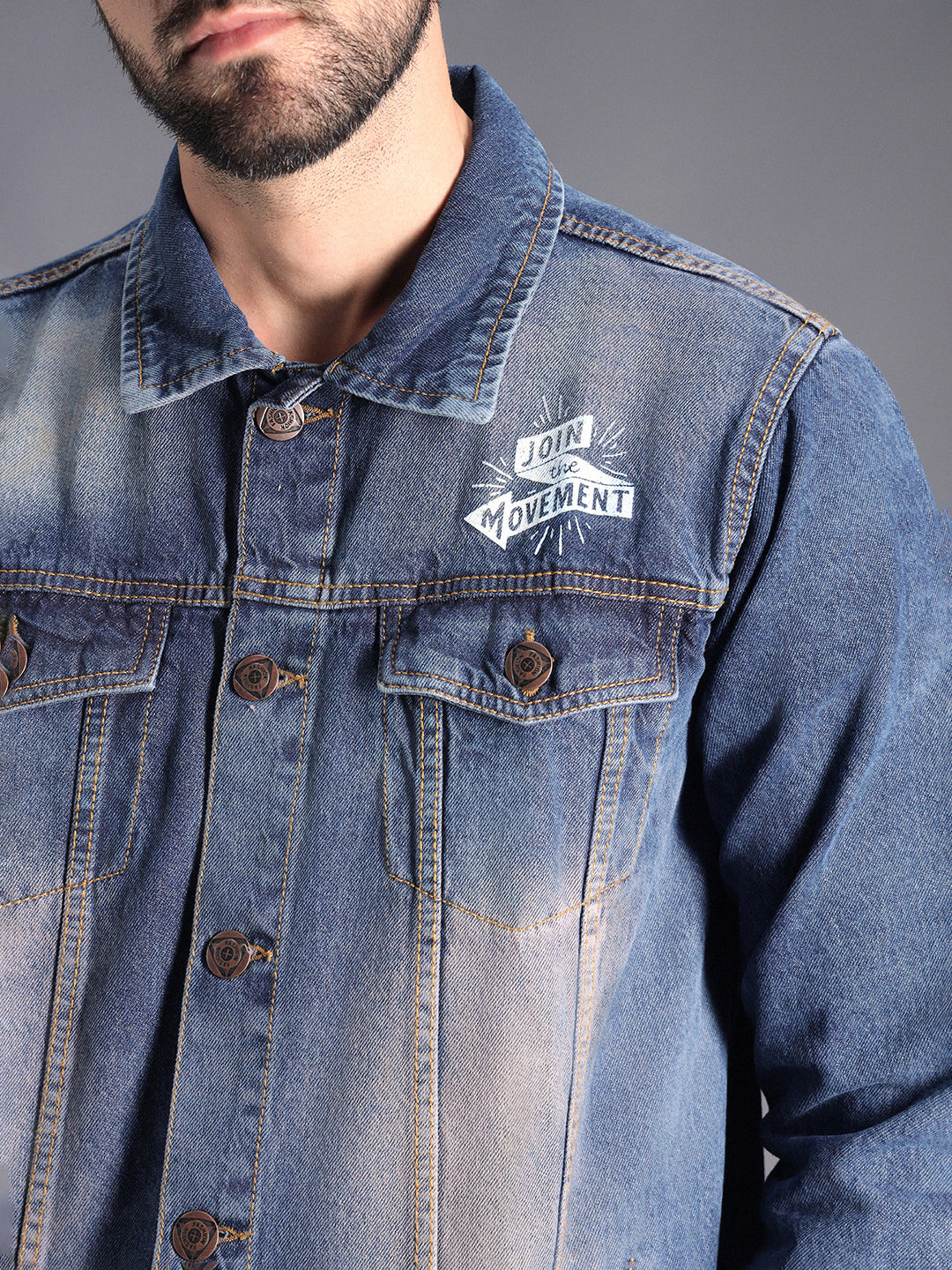 Men's Blue Denim Jacket - High Star x Dennis Lingo