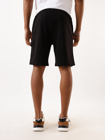 Men's Solid Relaxed Fit Lounge Shorts
