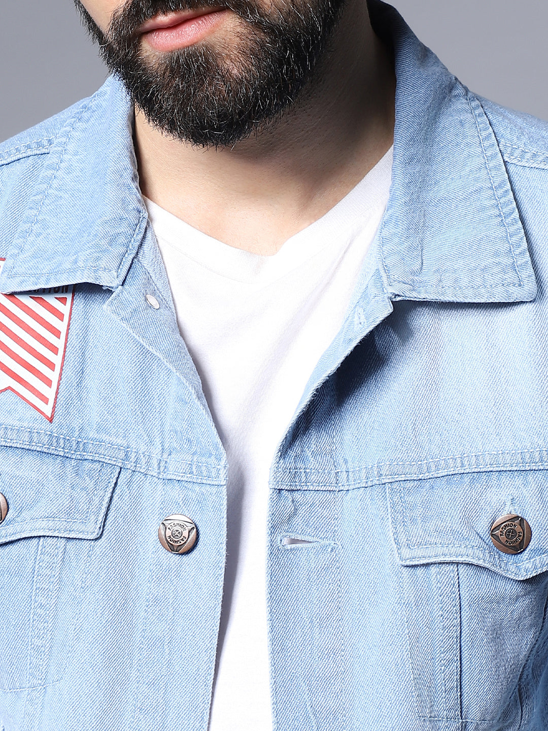Men's Blue Denim Jacket - High Star x Dennis Lingo