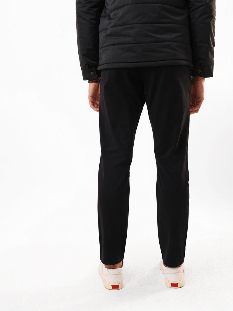 Men's Solid Slim Fit Chinos Trouser