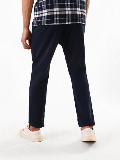 Men's Solid Slim Fit Chinos Trouser