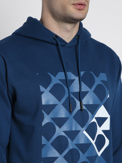 Dennis Lingo Men's Blue  Full Sleeves hoodie Sweatshirt