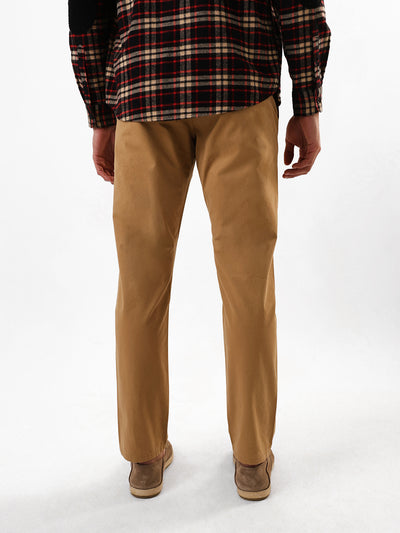 Men's Solid Slim Fit Chinos Trouser