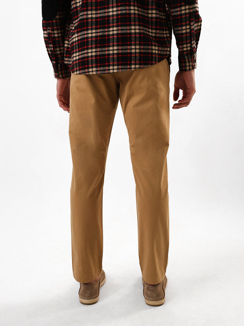 Men's Solid Slim Fit Chinos Trouser