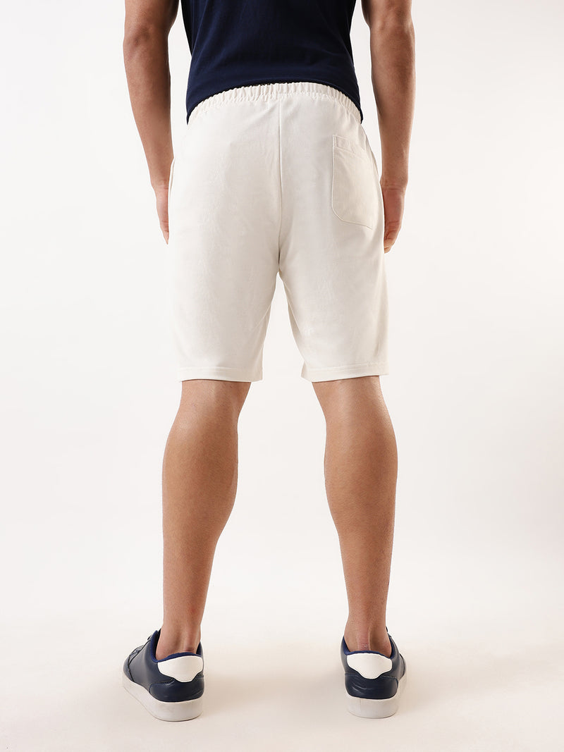 Men's Solid Relaxed Fit Lounge Shorts