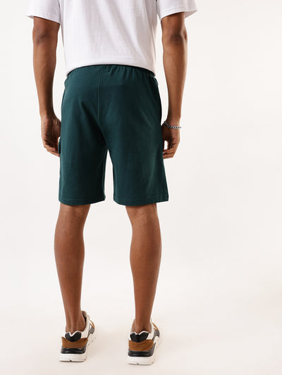Men's Solid Relaxed Fit Lounge Shorts