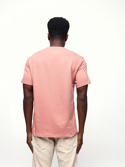 Men's Printed Round Neck Half Sleeves Relaxed Fit T-shirt