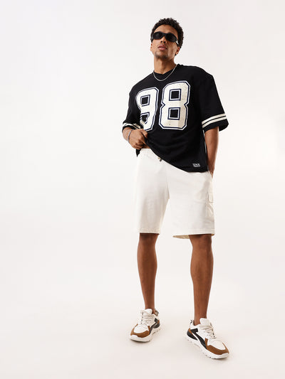 Men's Solid Relaxed Fit Lounge Shorts