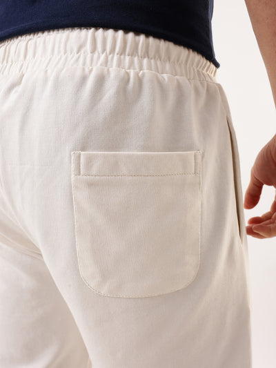 Men's Solid Relaxed Fit Lounge Shorts