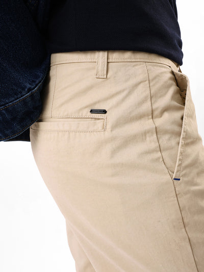 Men's Solid Slim Fit Chinos Trouser