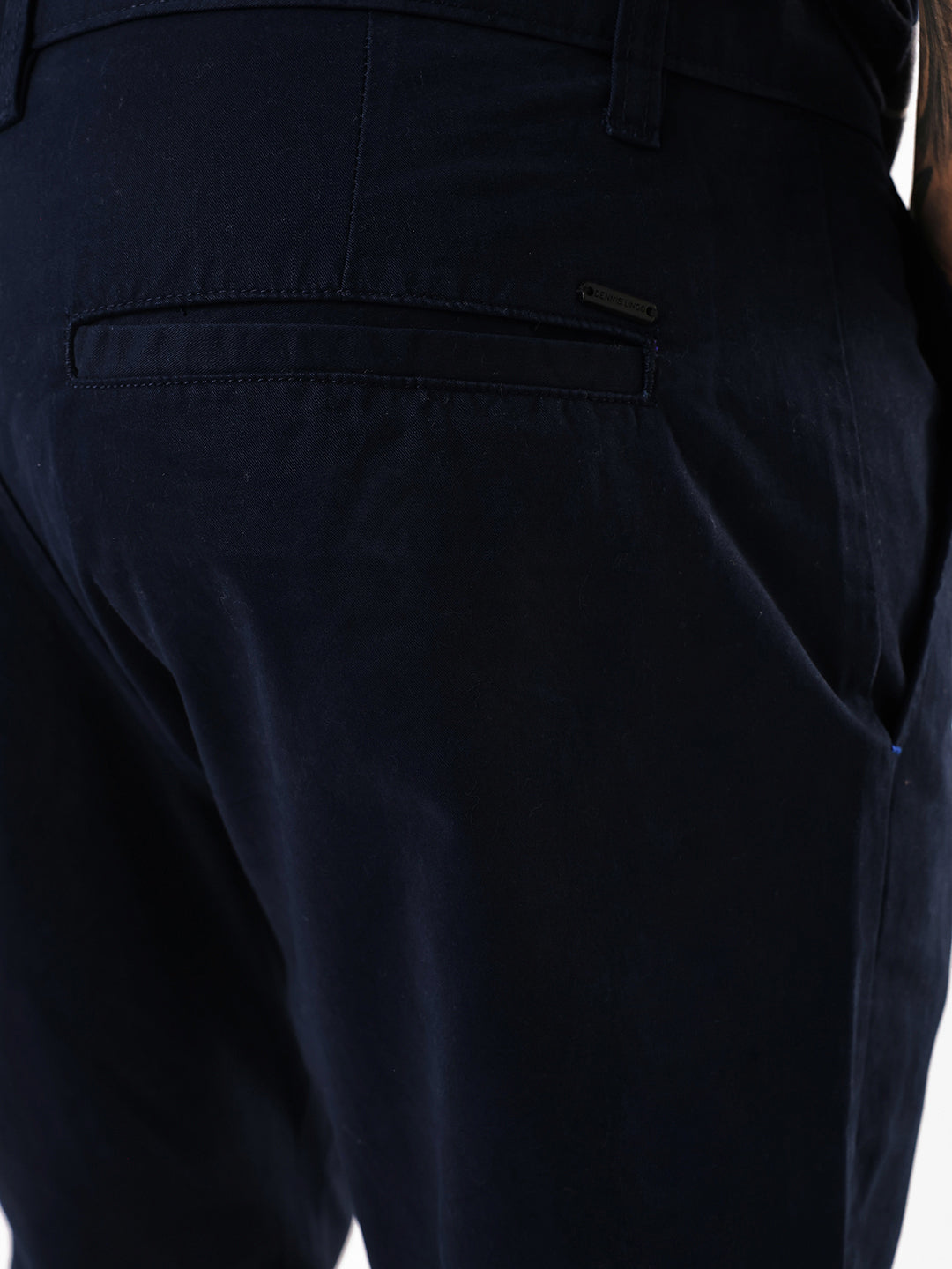 Men's Solid Slim Fit Chinos Trouser
