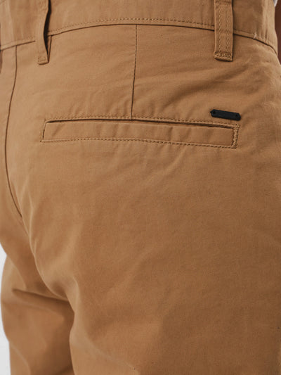 Men's Solid Slim Fit Chinos Trouser