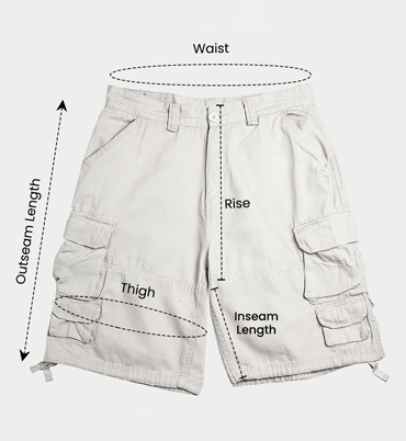 Mens Olive Slim Fit Mid rise Casual Cotton Cargo Shorts