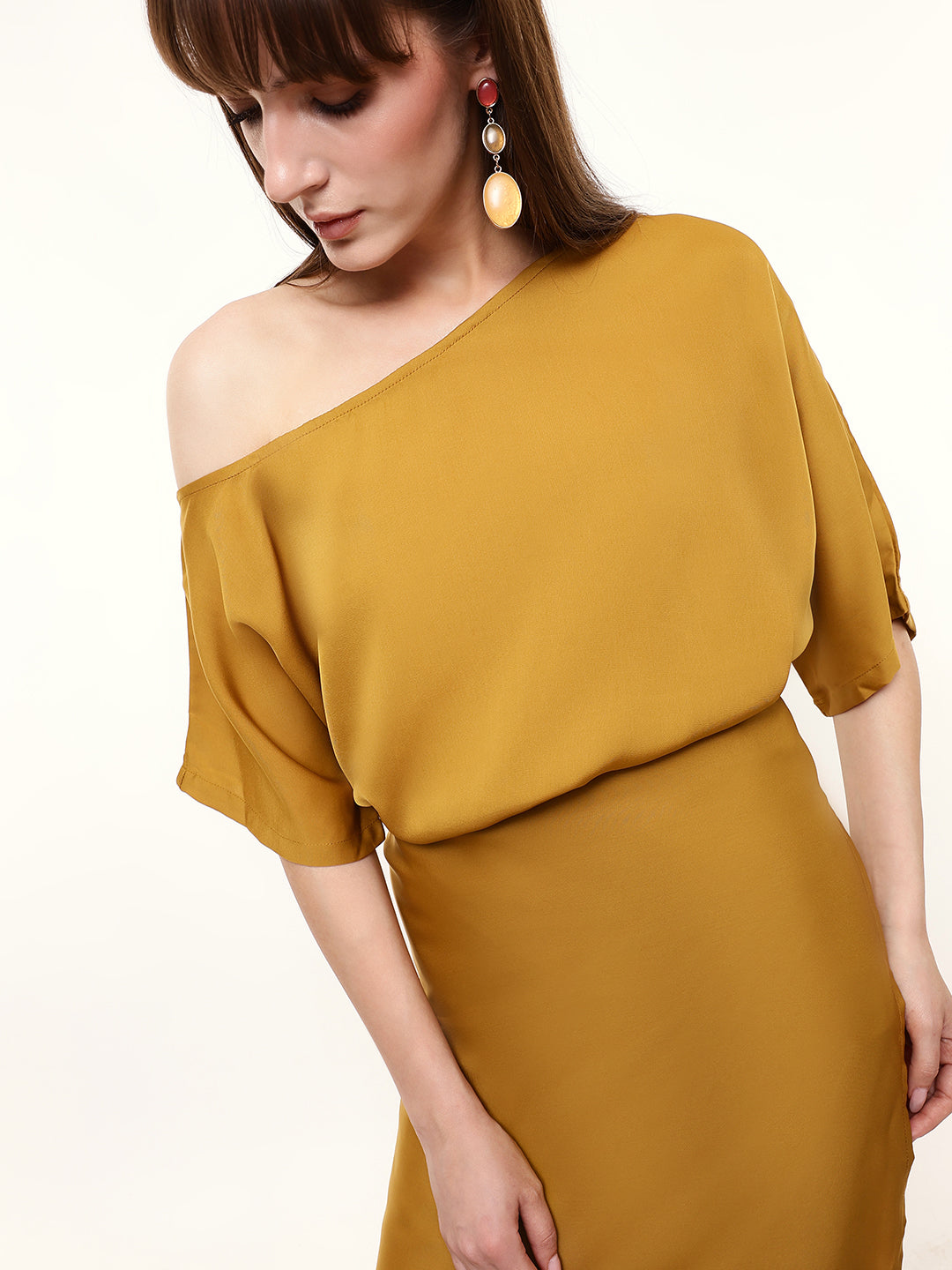 Multi-way Draped Midi Dress