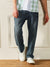 Men's Mid Blue Relaxed Fit Clean Look Light Fade Jeans