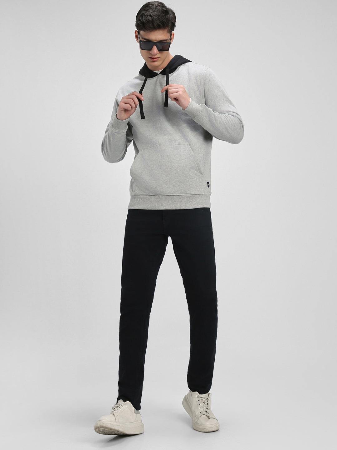 Men's Colorblock Hooded Sweatshirt