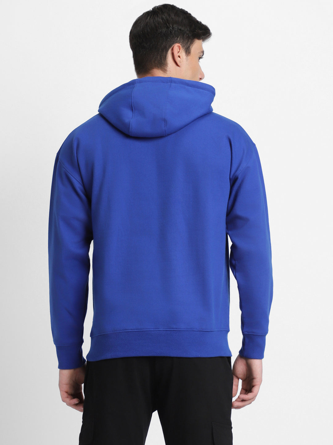 Men's Blue Full Sleeves Hoodie