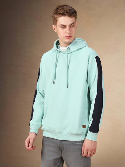 Men's Solid Hooded Full Sleeves Regular Fit Hoodie