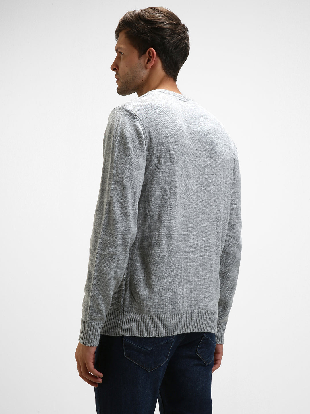 Men's Cable Knit Acrylic Pullover Sweaters