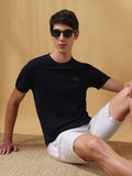 Men's Solid Round Neck Half Sleeves T-shirt