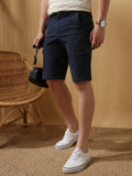 Men's Solid Casual Cargo Shorts