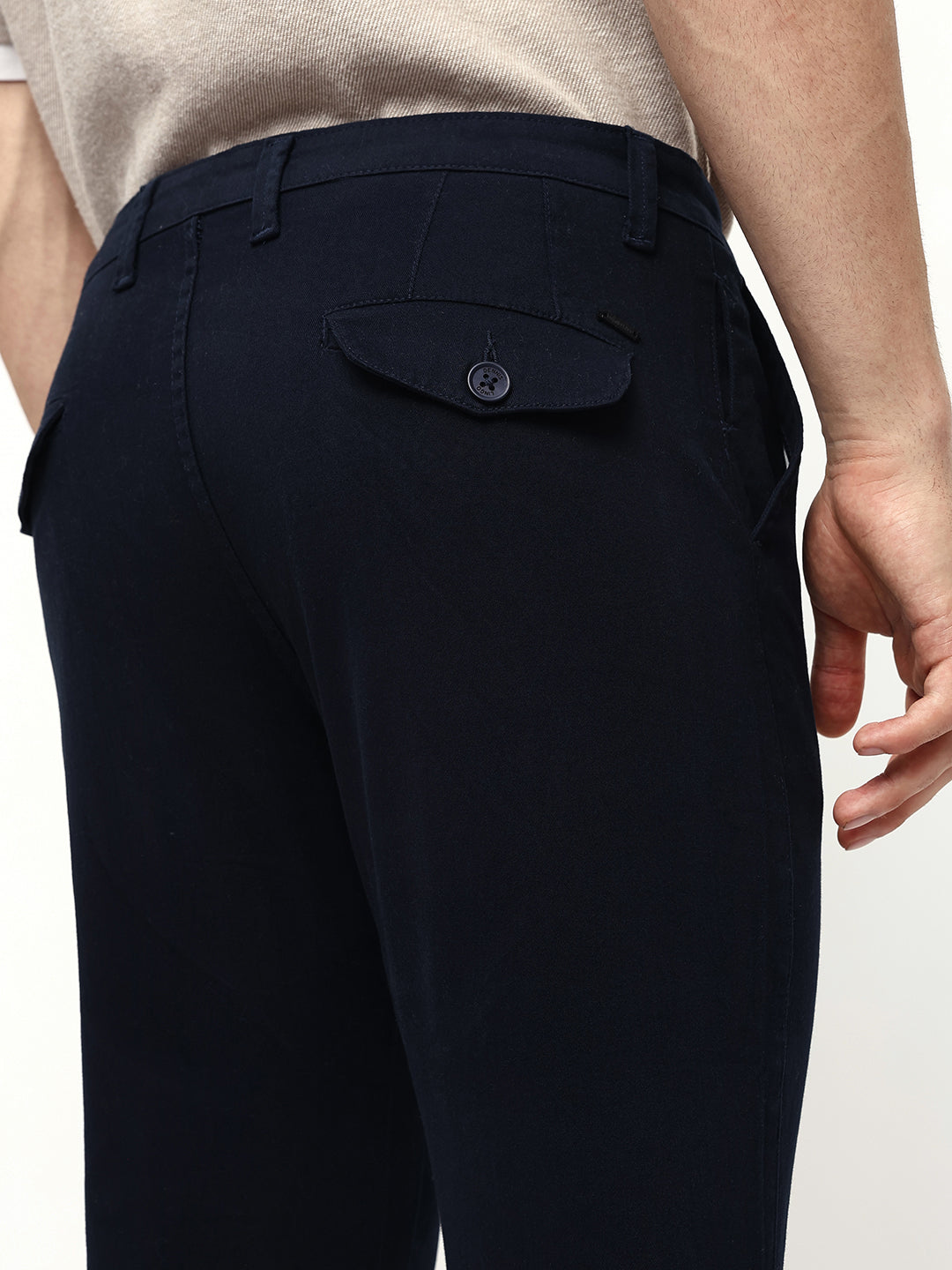 Men's Navy Blue Round Neck Cable Knit Pullover Sweater – DENNIS LINGO