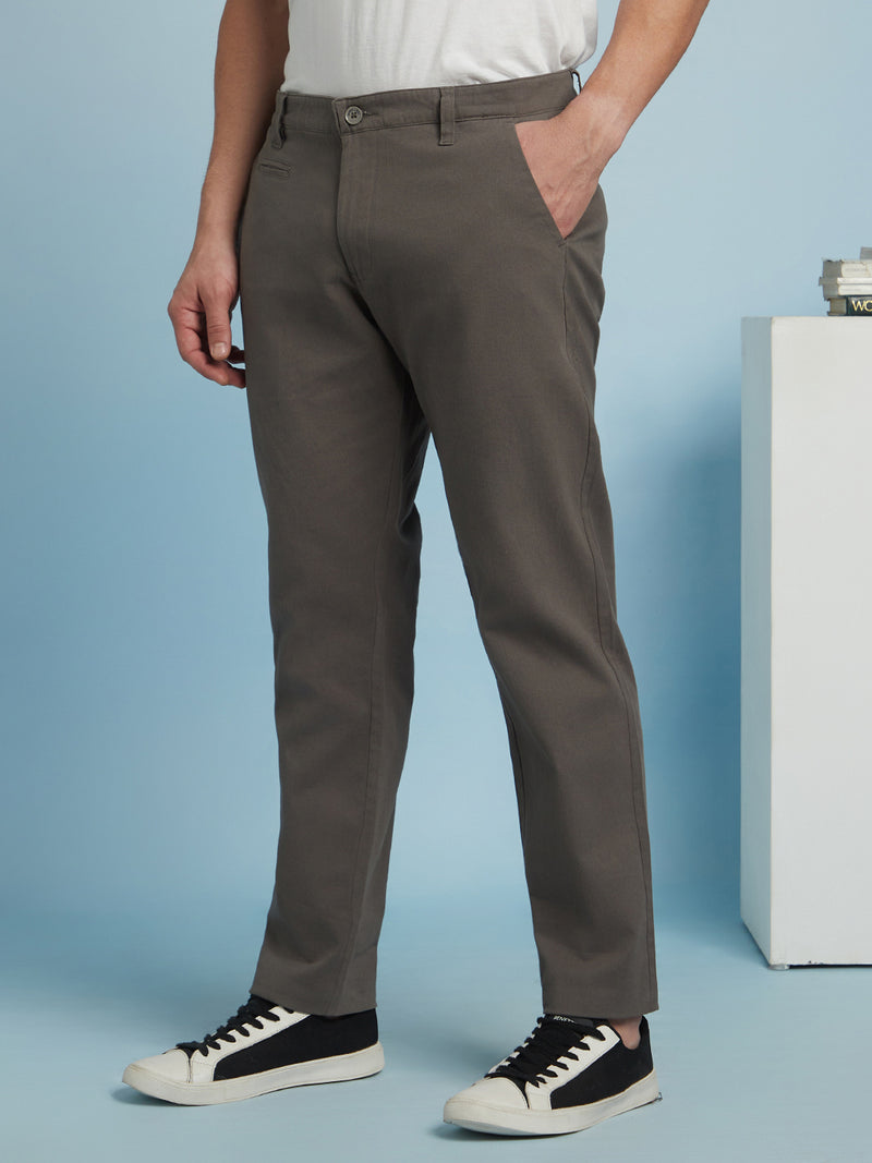 Men Aqua Straight Fit Chinos Trousers