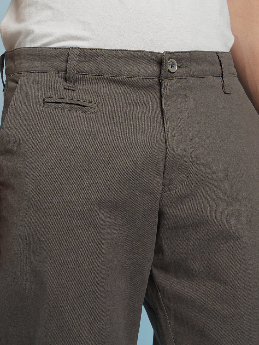 Men Aqua Straight Fit Chinos Trousers