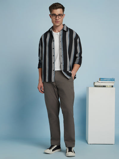 Men Aqua Straight Fit Chinos Trousers