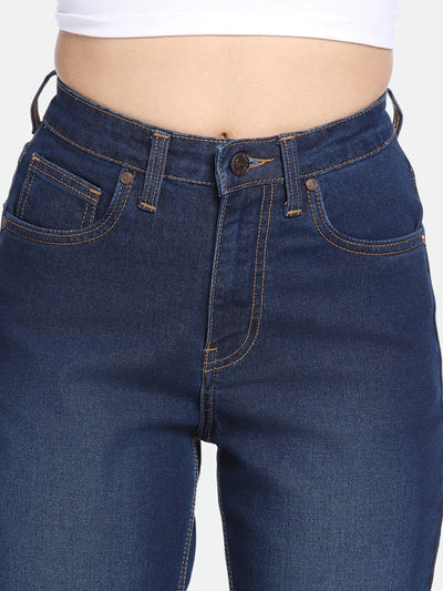 DL Woman Indigo Bootcut Cotton Jeans